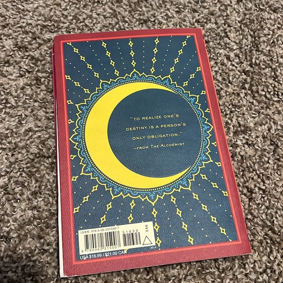 The Alchemist 25th Anniversary Edition Paul Coelho Book - Picture 2 of 4